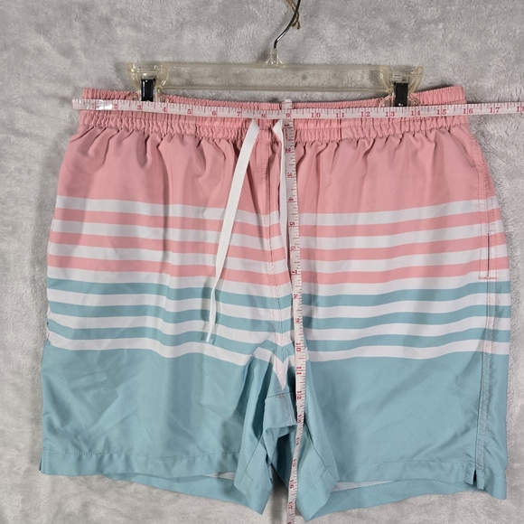 Chubbies Striped Shorts Extra Large XL Inseam 5.5" Classic Swim Trunks Men Lined - Picture 7 of 9